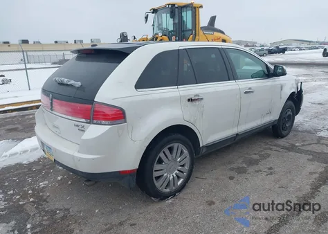 2010 Lincoln Mkx z USA, uszkodzony, nr VIN 2LMDJ8JC6ABJ18169